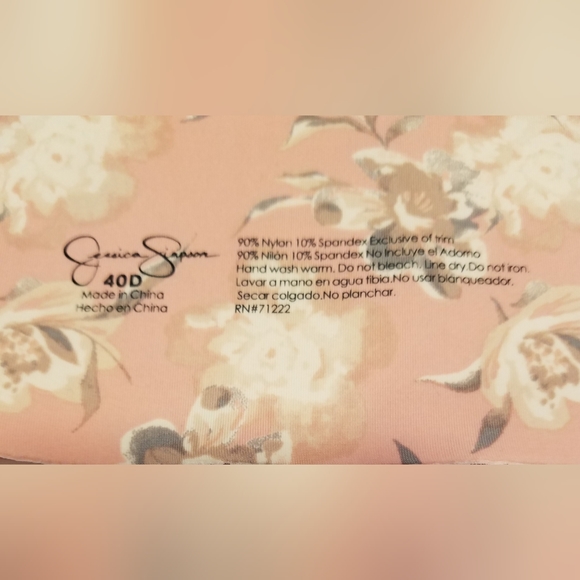 Jessica Simpson womans full figure bra underwire lightly padded - Picture 5 of 9